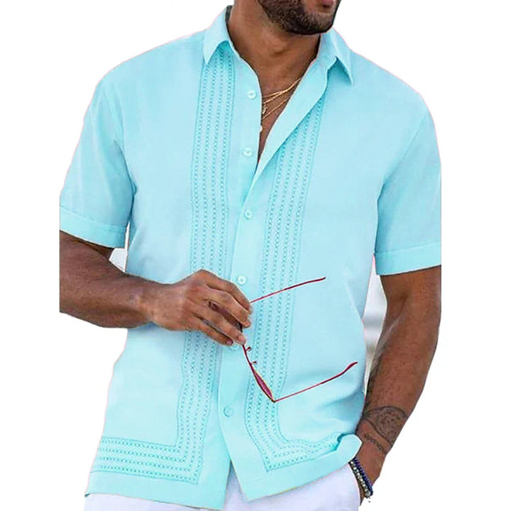 Diane Embroidered Button Down Shirt