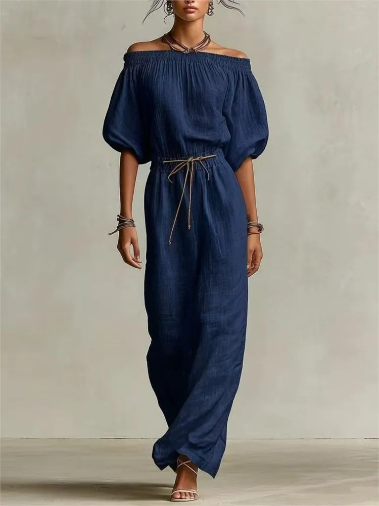 Dorothy Off Shoulder Maxi Dress