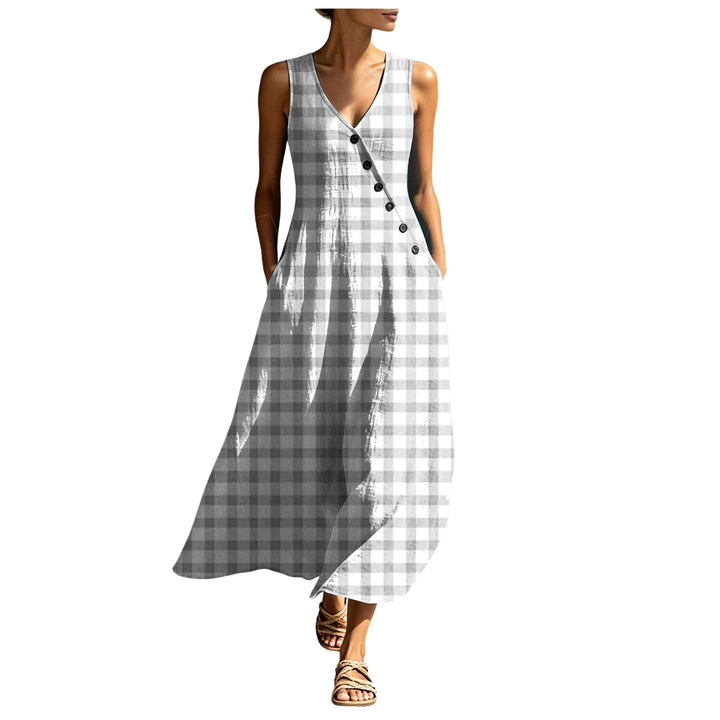 Sophronia Sleeveless Beach Maxi Dress