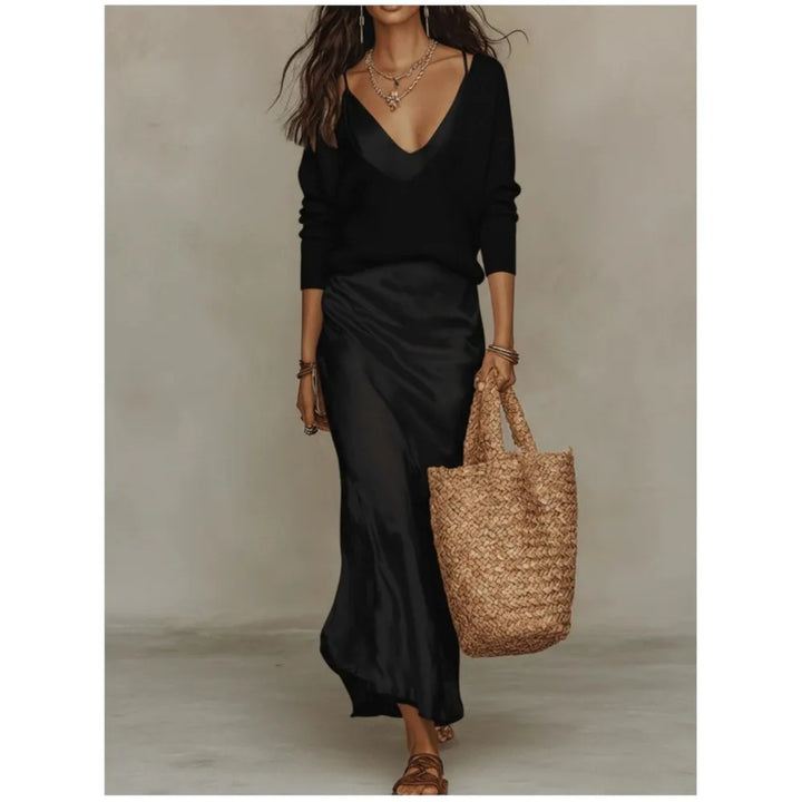 Denise Silk Skirt Set