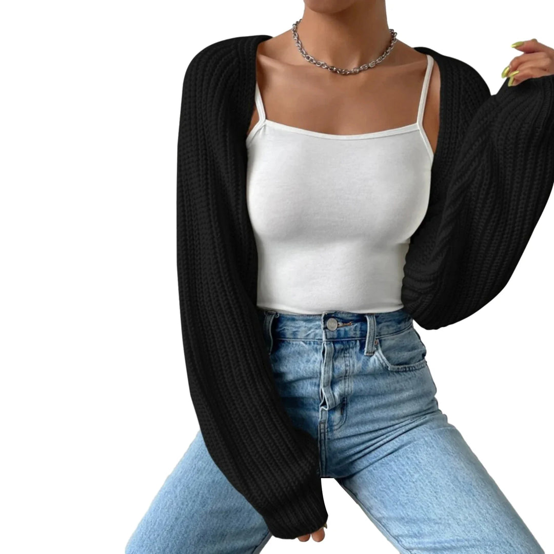 Paloma Ribbed Knit Shrug