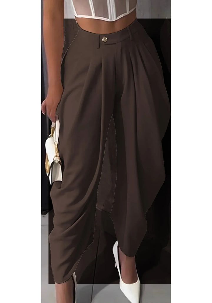 Hailey Draped Harem Trousers