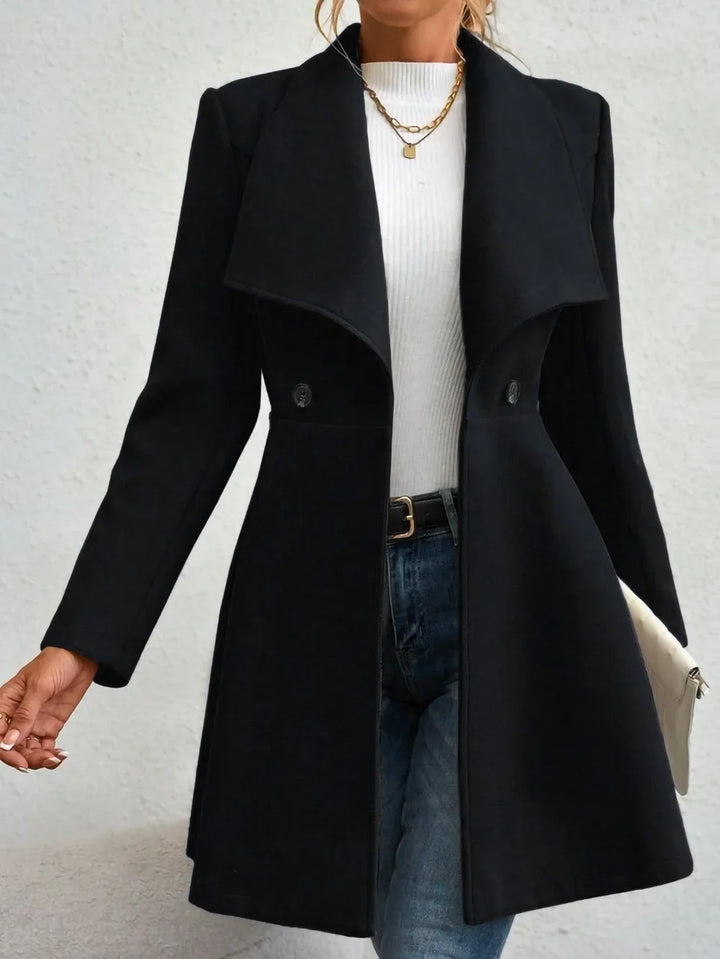 Fenley Waterfall Collar Coat