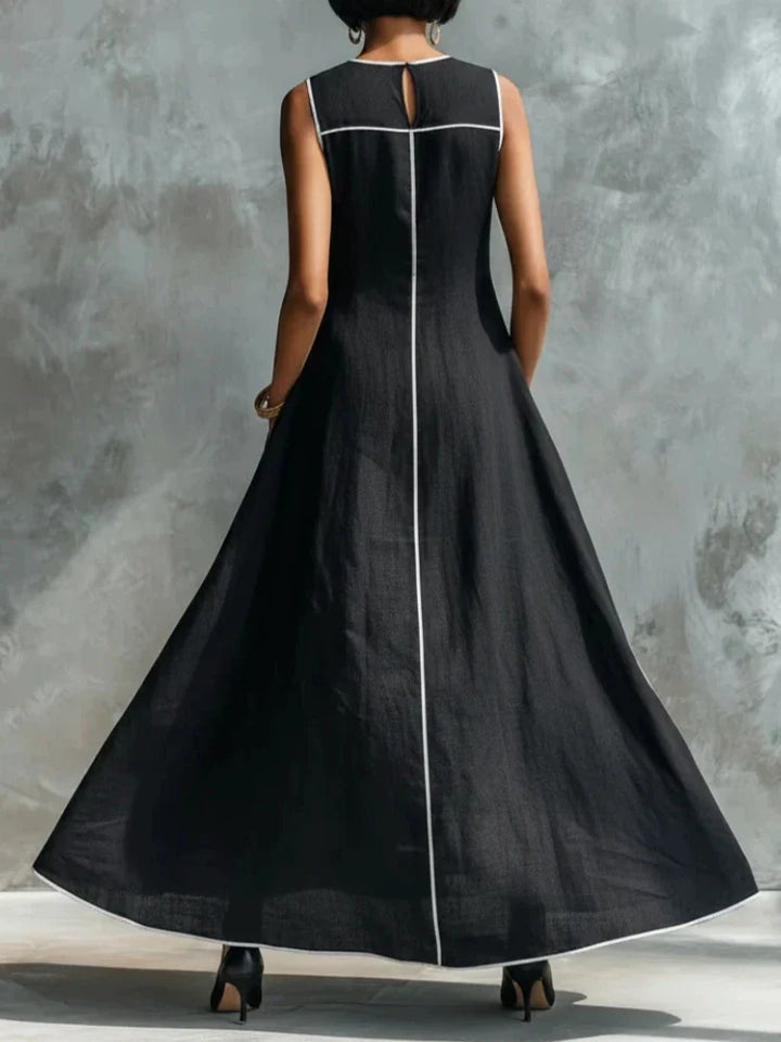 Linnea Elegant Flowy Maxi Dress