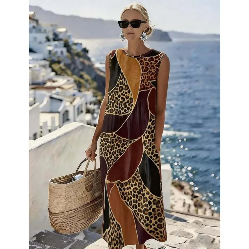 Agnes Relaxed A Line Maxi Dress