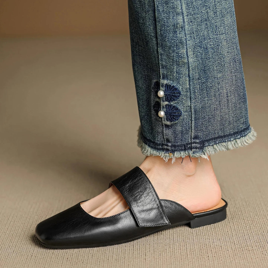 Scarlett Genuine Leather Flats