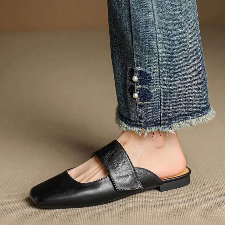 Scarlett Genuine Leather Flats