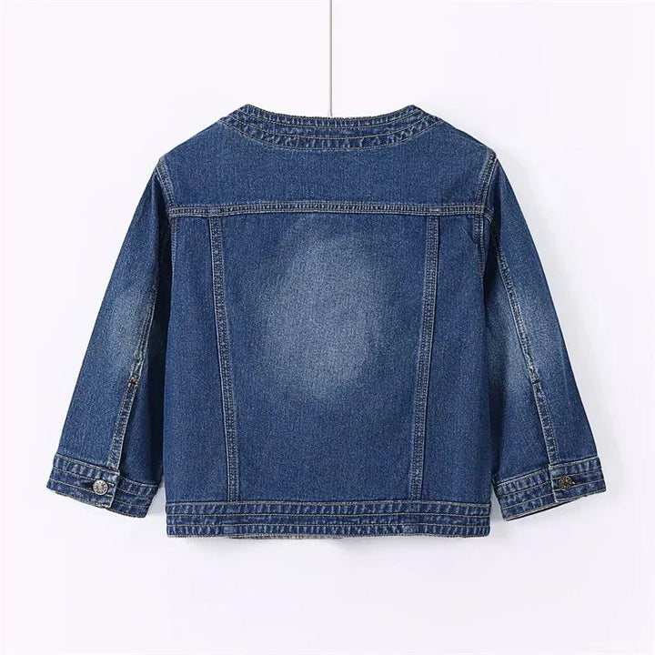 Breanna Cropped Denim Jacket
