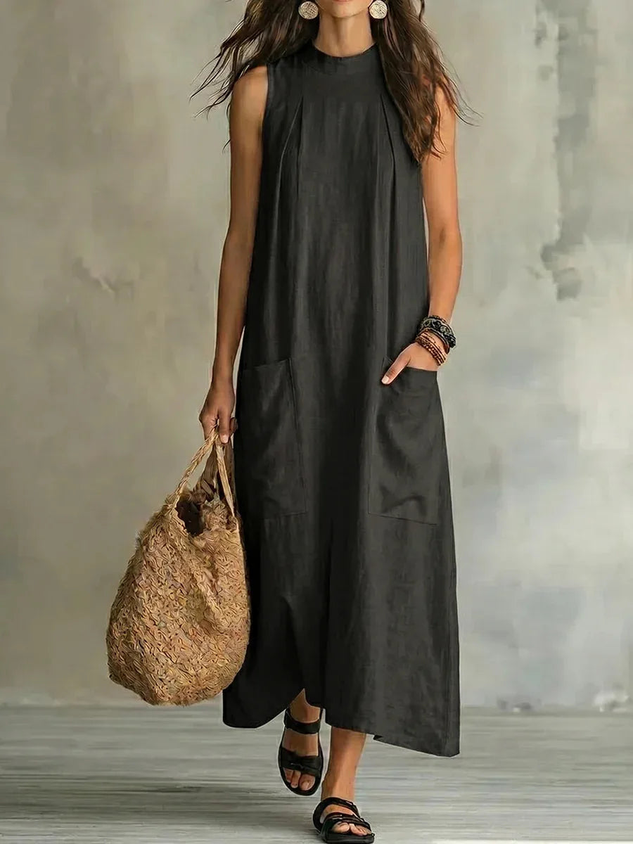 Rossana Effortless Pocket Maxi Dress
