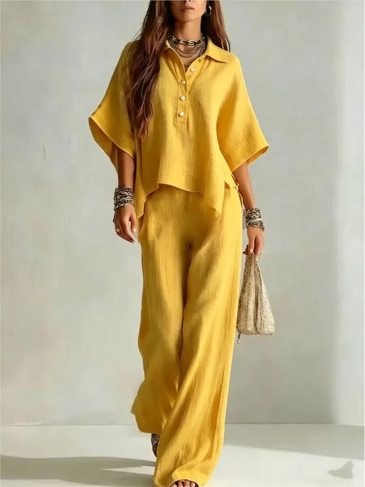 Oriana Summer Wide Leg Set