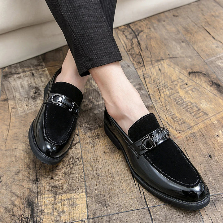 Ethan Metal Accent Casual Loafers