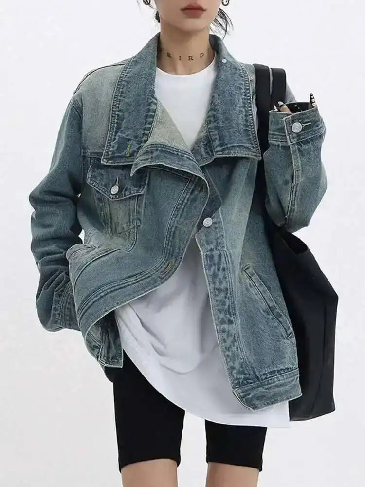 Sophia Oversized Denim Jacket