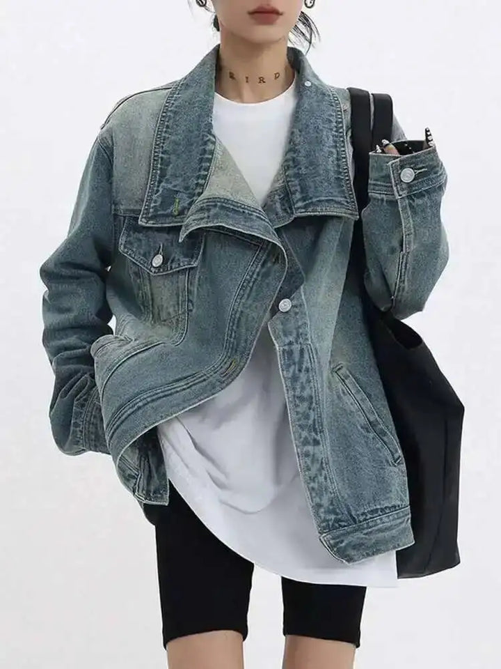 Sophia Oversized Denim Jacket