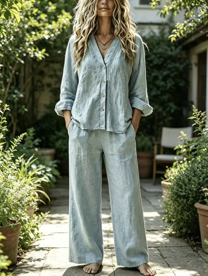 Soraya Relaxed Summer Two-Piece Set
