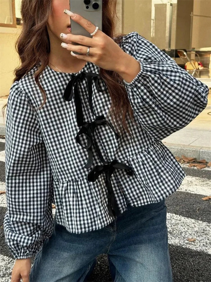 Juniper Tie Front Blouse