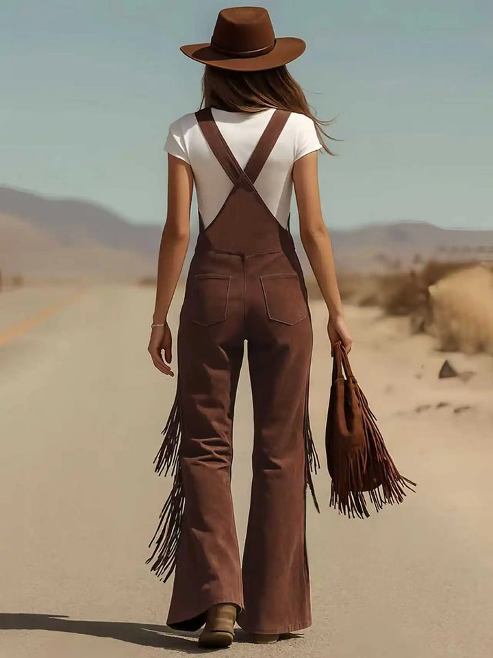 Amara Adjustable Fit Tassel Jumpsuit