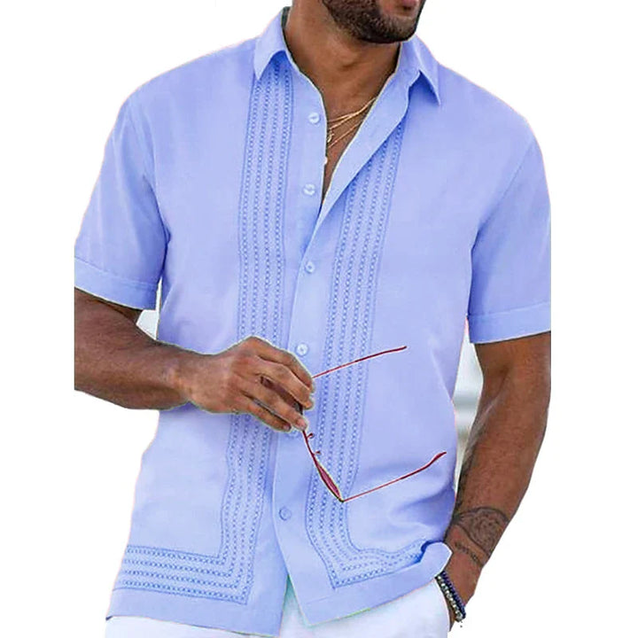 Diane Embroidered Button Down Shirt