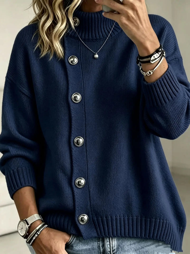 Miriam Button Front Sweater