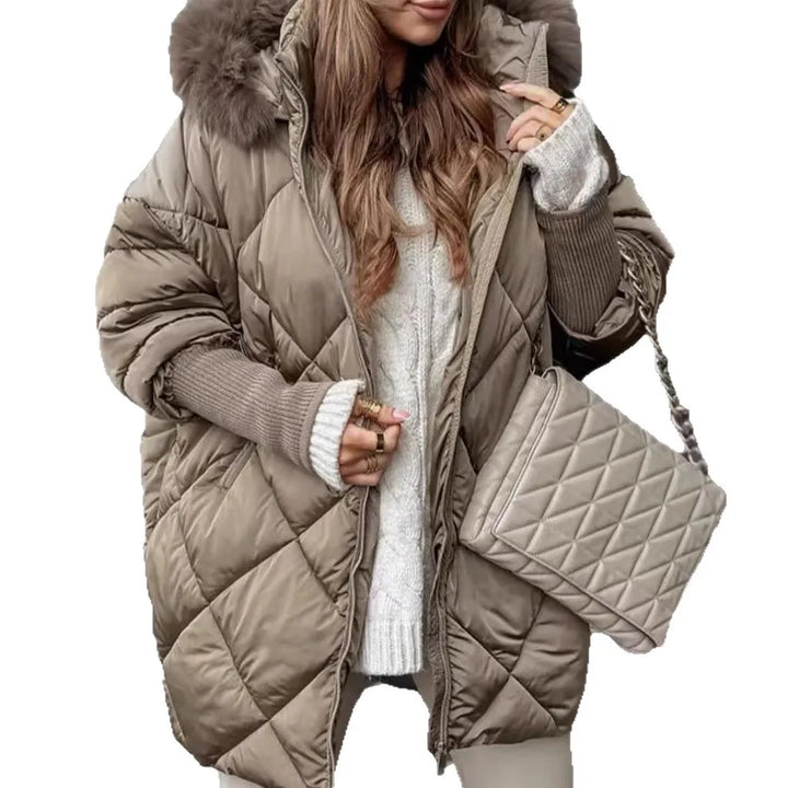 Undine Diamond Quilted Puffer Coat