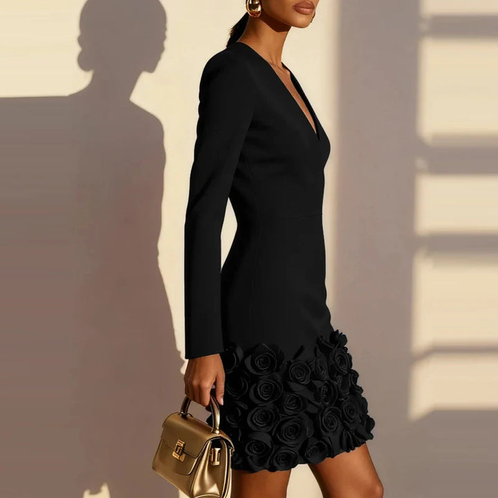Kiera Floral Hem Mini Dress