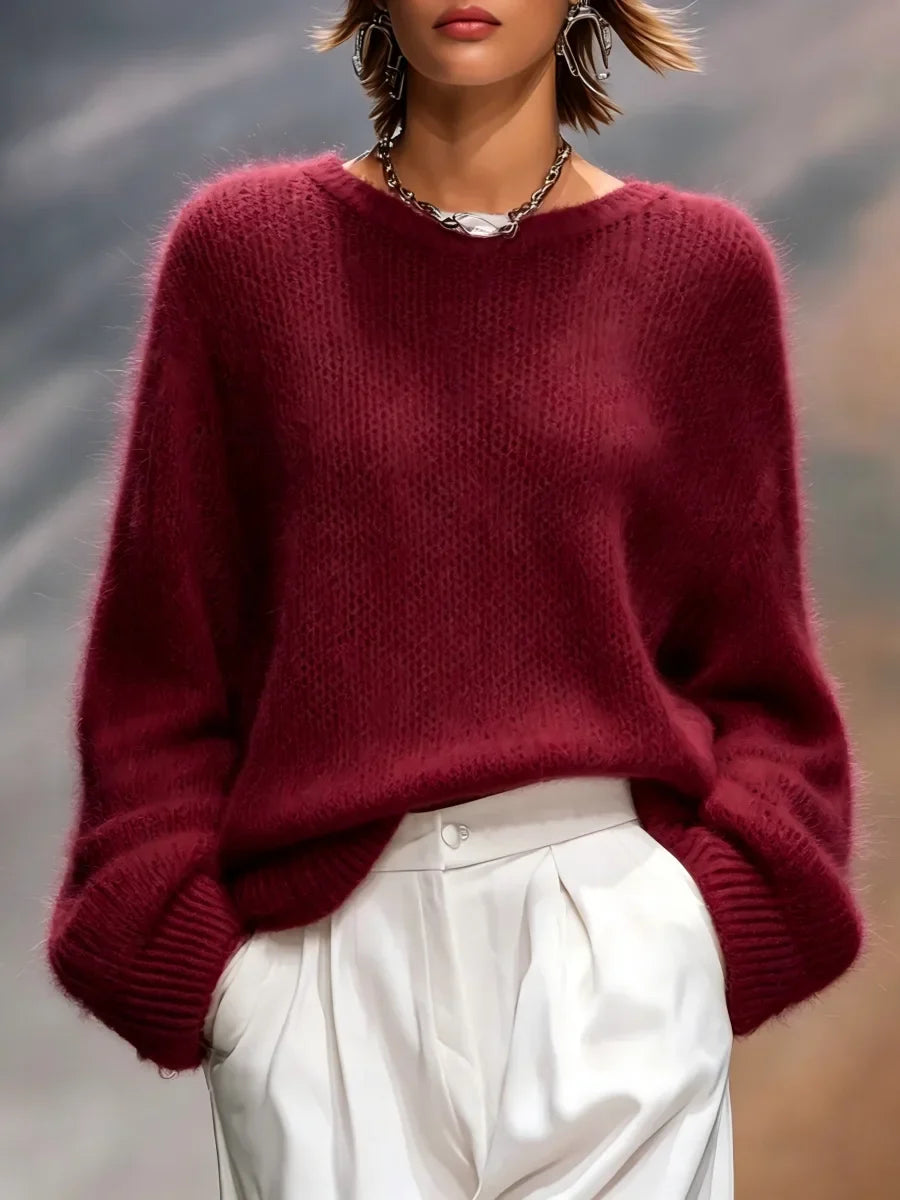 Isadora Brushed Knit Sweater
