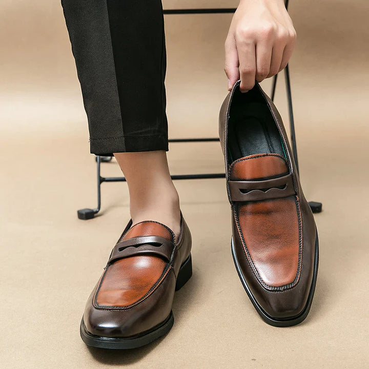 Masen Genuine Leather Loafers