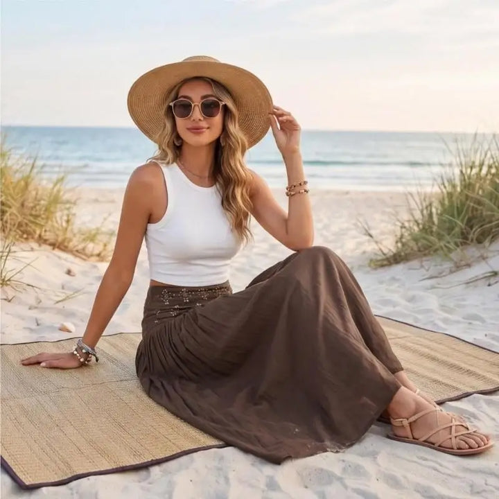 Esther Bohemian Maxi Skirt