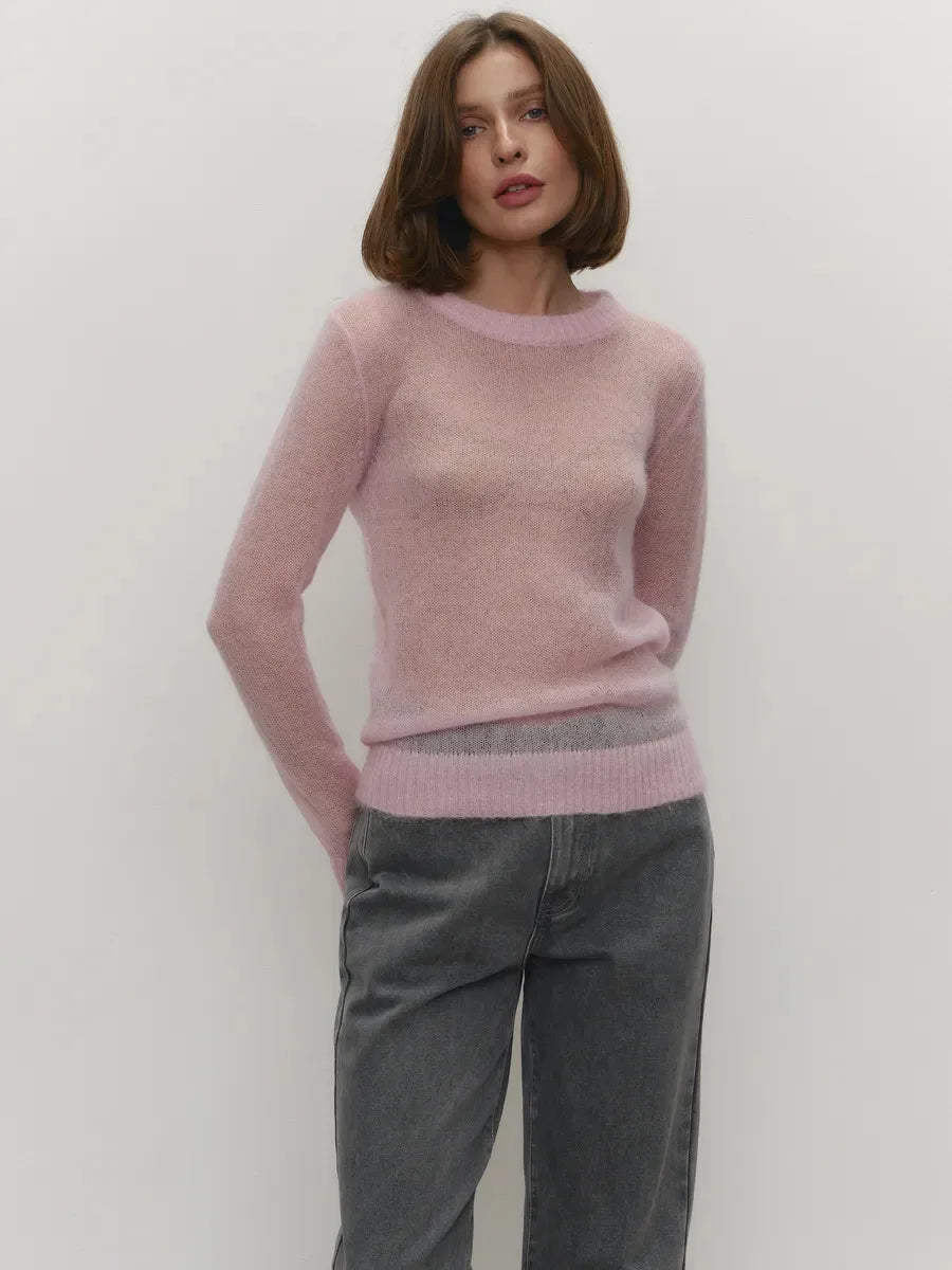 Fiona Mohair Knit Sweater