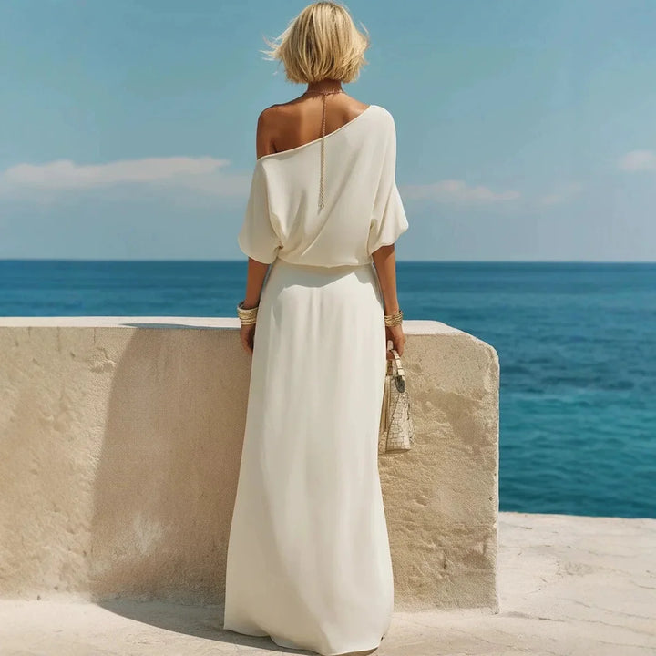 Ariana Off Shoulder Maxi Skirt Set