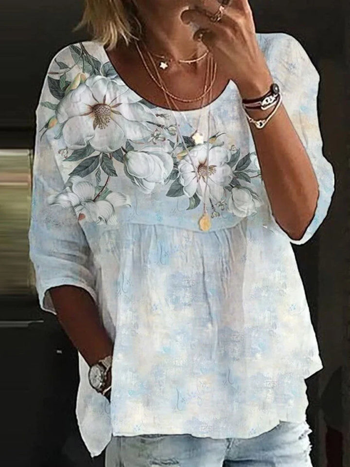 Grace Floral Print Blouse