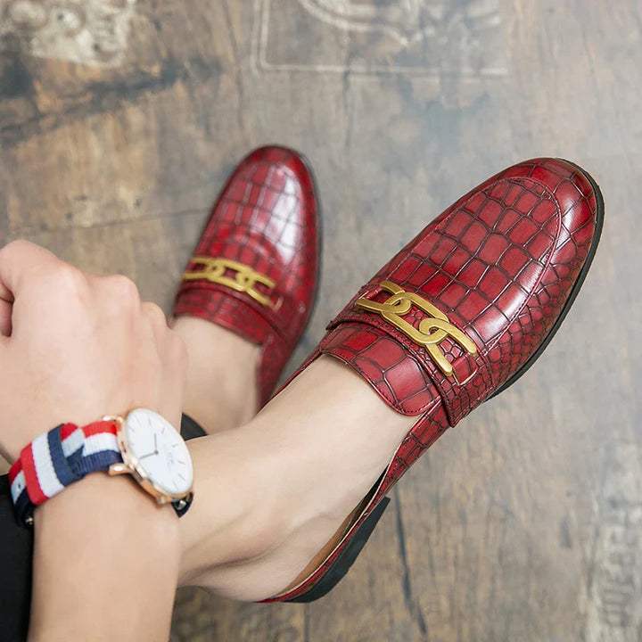 Brecken Leather Mule Loafers