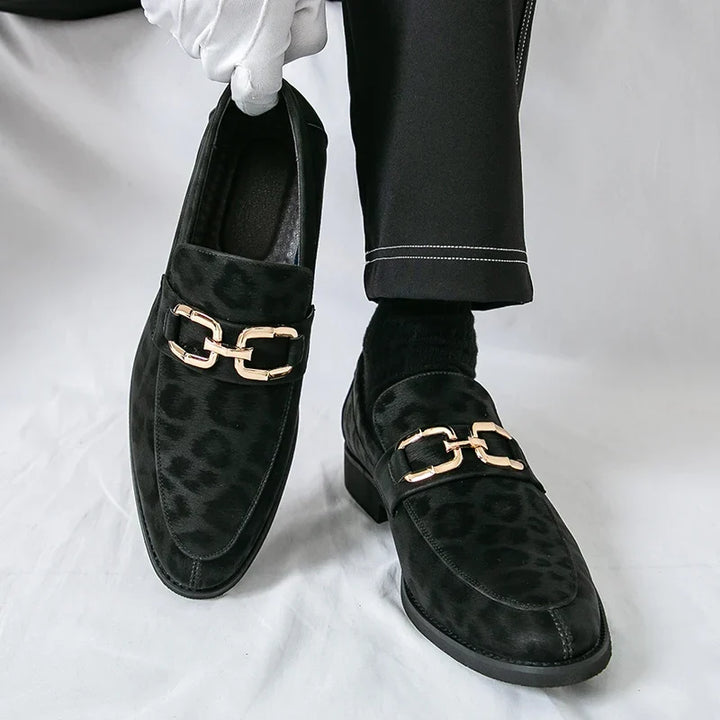 Rafael Leopard Loafers