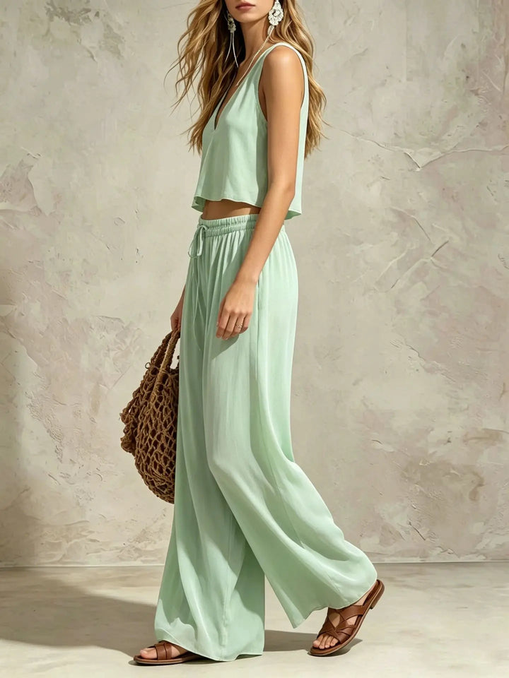 Lyra Casual Summer Trouser Set
