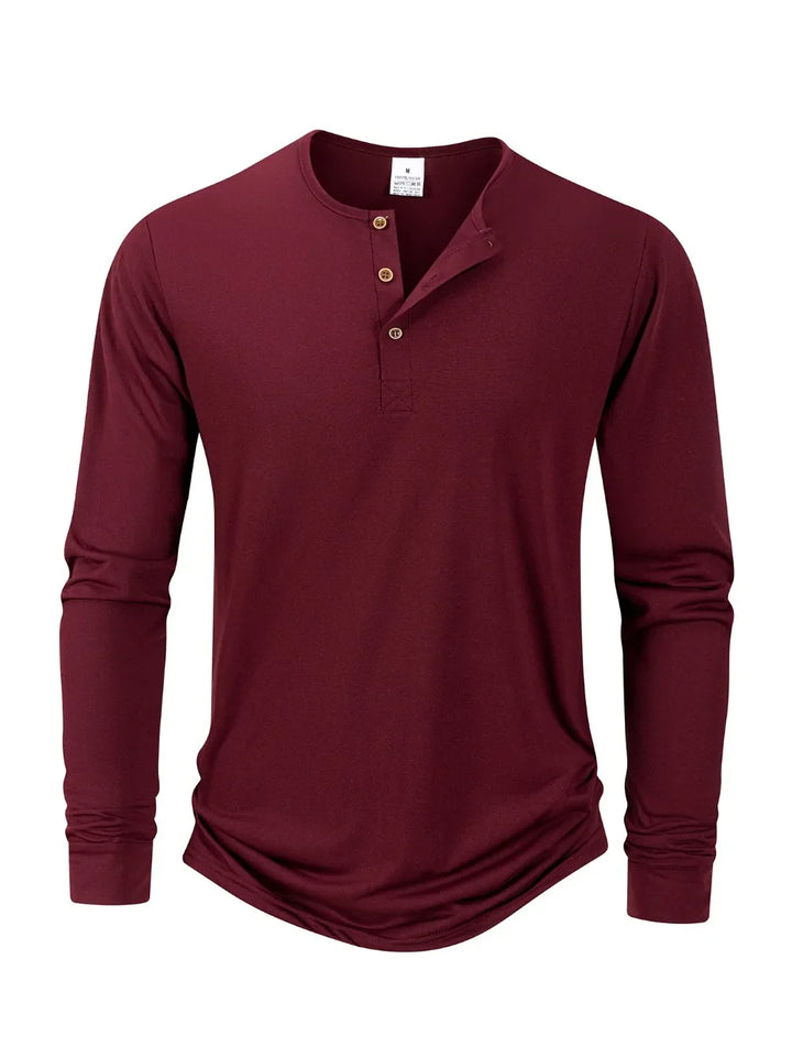Joshua Henley Long Sleeve Neckline Shirt