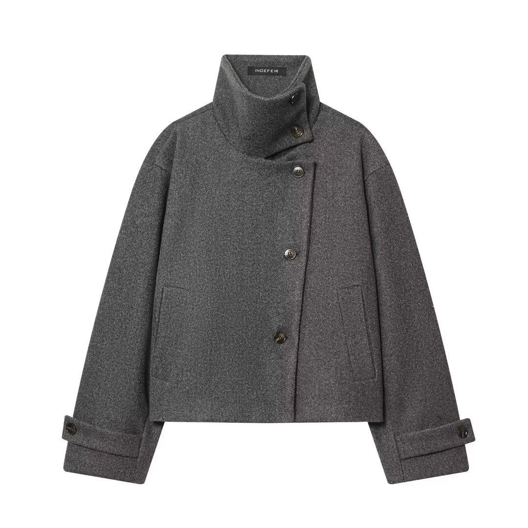 Isolde Funnel Collar Jacket