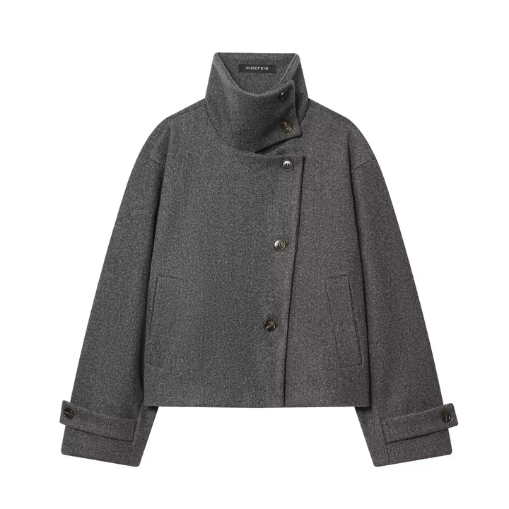 Isolde Funnel Collar Jacket