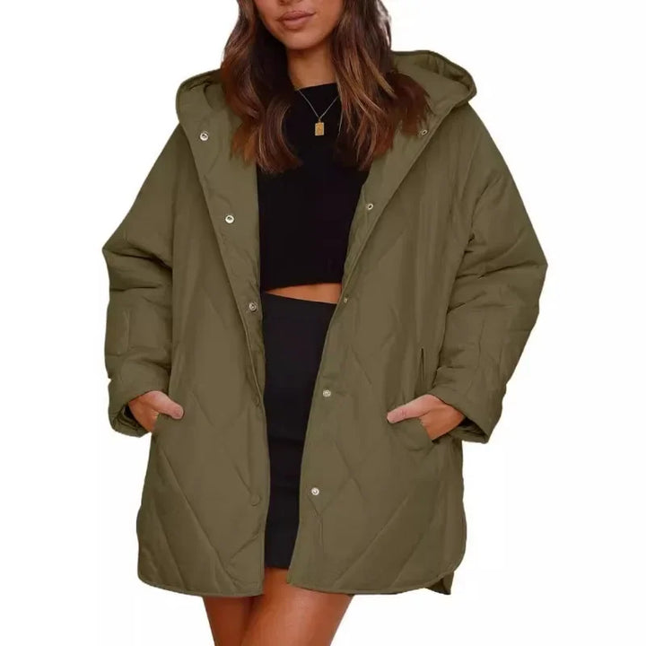 Bronwen Button Front Parka