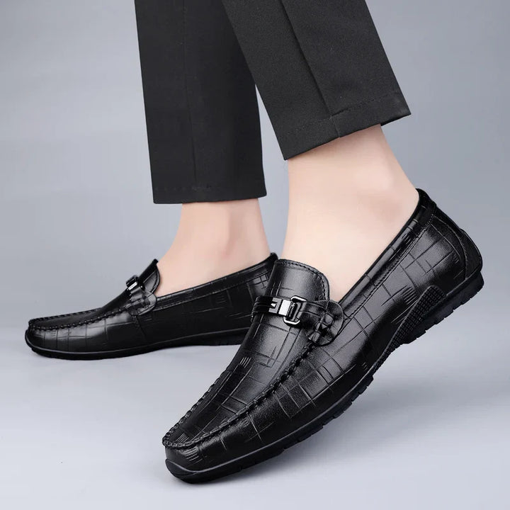 Logan Leather Dress Loafers