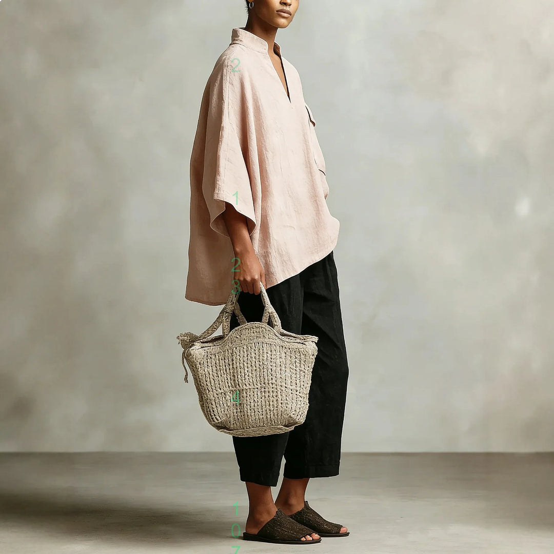 Cecilia Poncho Co-Ord Set