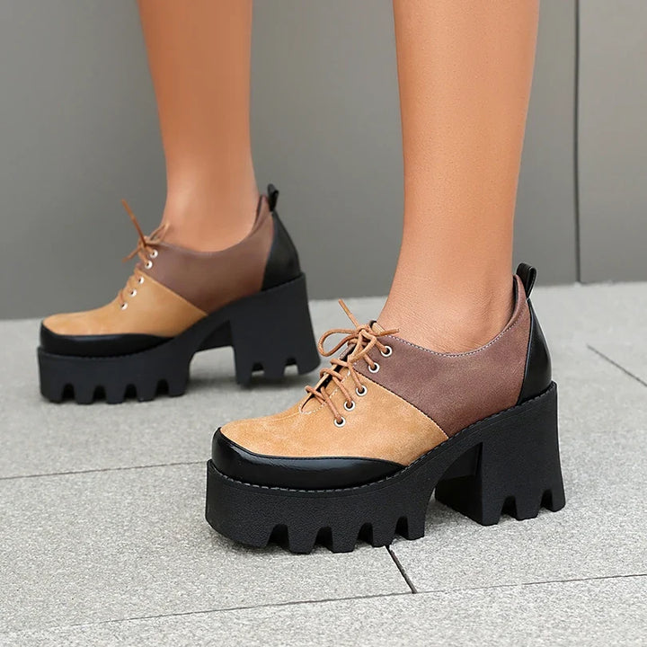 Sylvie Platform Lace-Up Shoe