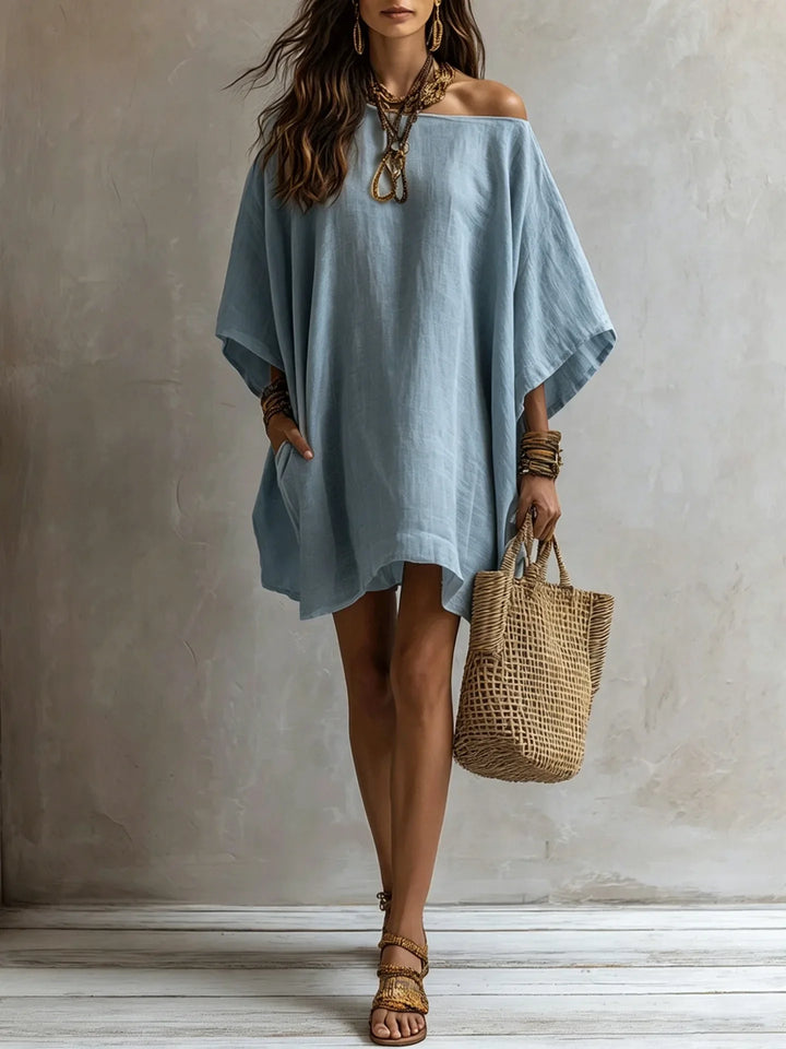 Isabelle Batwing Sleeve Mini Dress