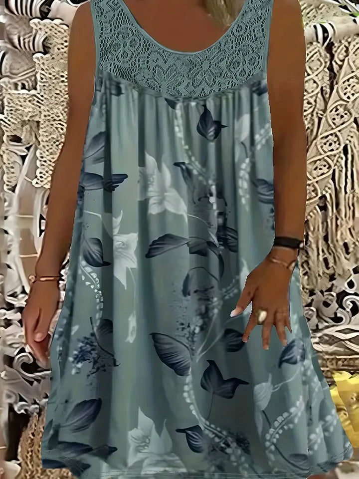 Daniela Casual Floral Midi Dress