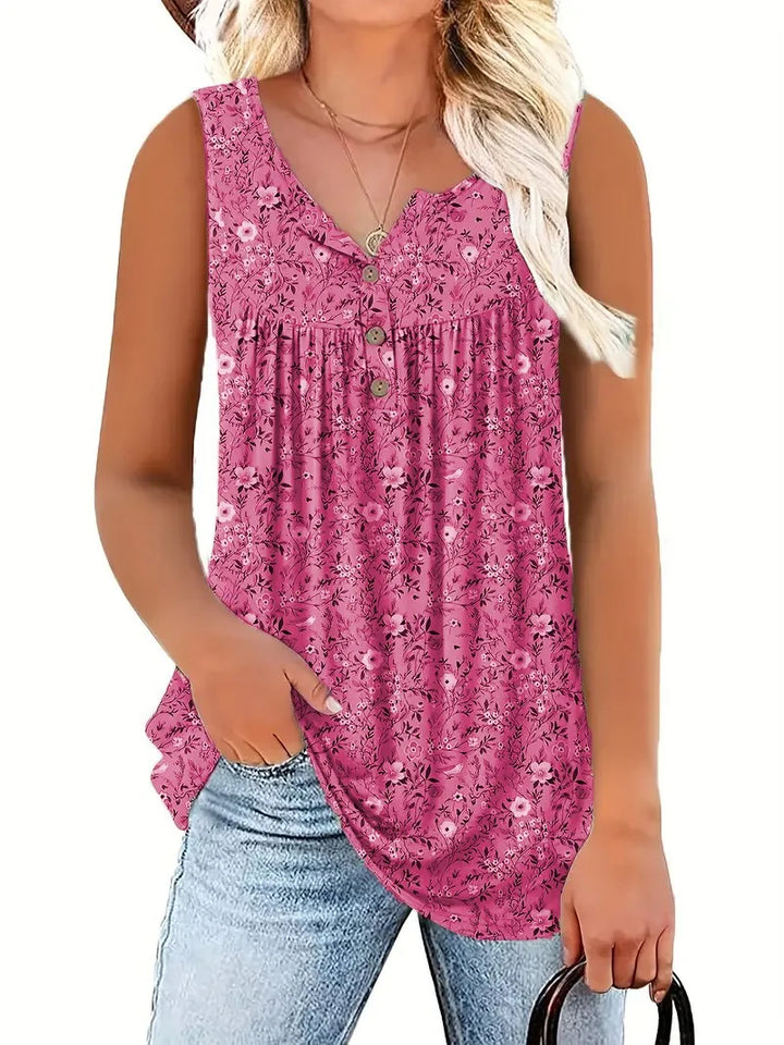 Payton Casual Floral Blouse