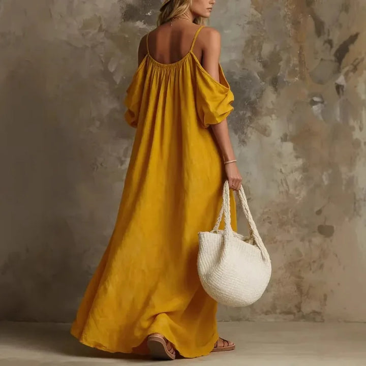 Amabel Off Shoulder Maxi Dress