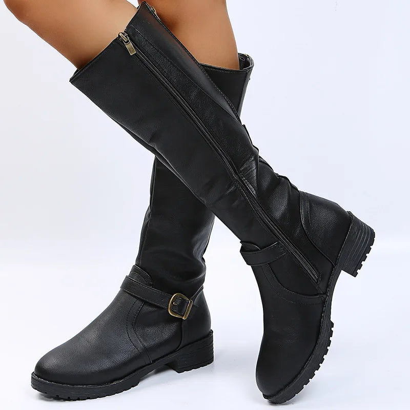 Marguerite Side Zip Riding Boots