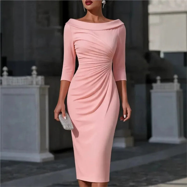 Cecelia Ruched Sheath Dress
