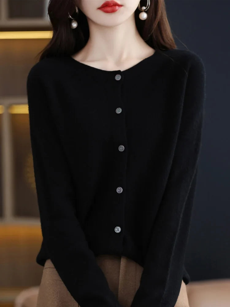 Desiree Button Front Cardigan