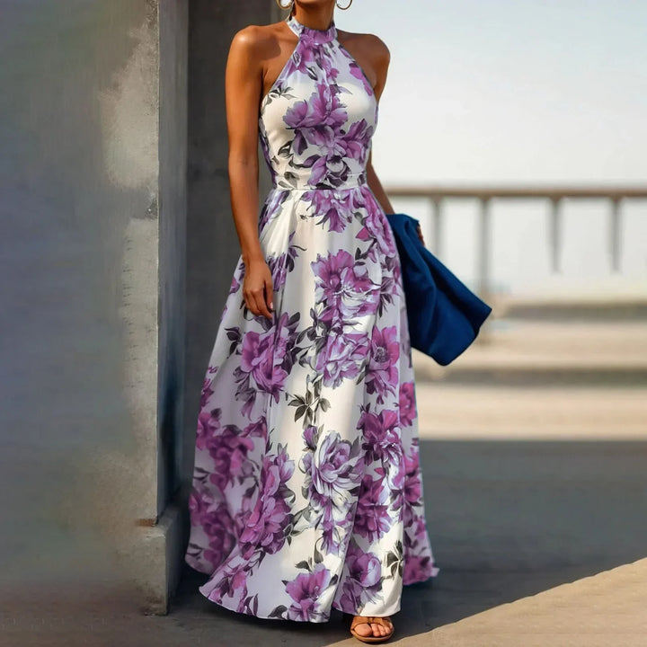 Hannah Floral Wedding Guest Maxi Dress