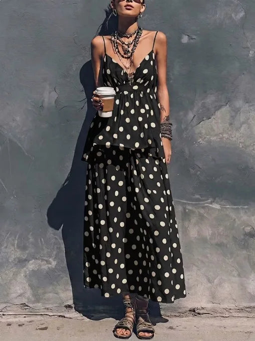 Rosalia Bohemian Cami Skirt Co-Ord Set