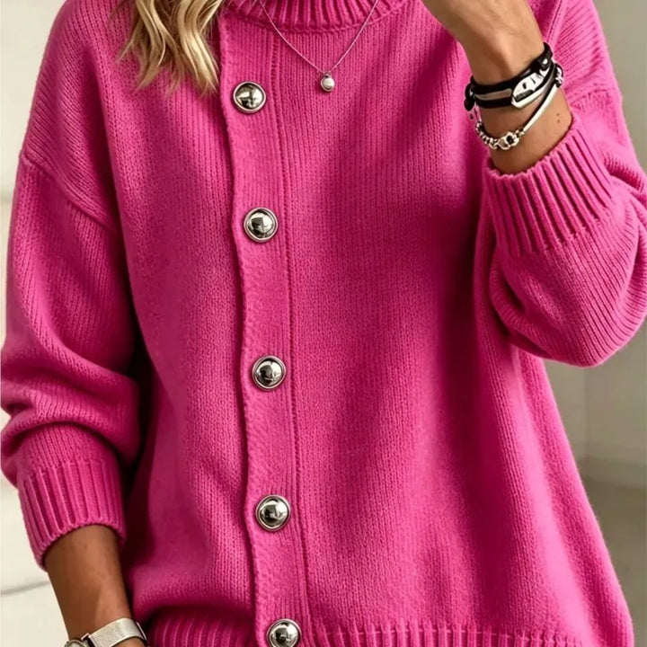 Miriam Button Front Sweater